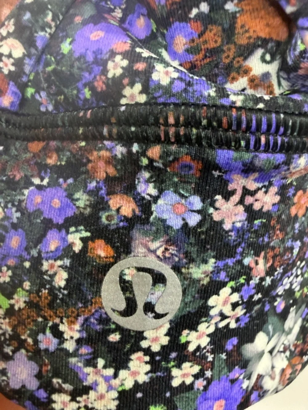 Lululemon Energy Bra  floral size 6